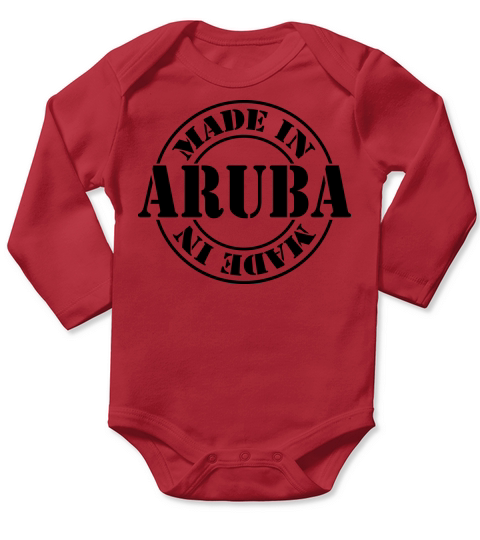 made in aruba m1k2 Long Sleeve Baby One-Piece