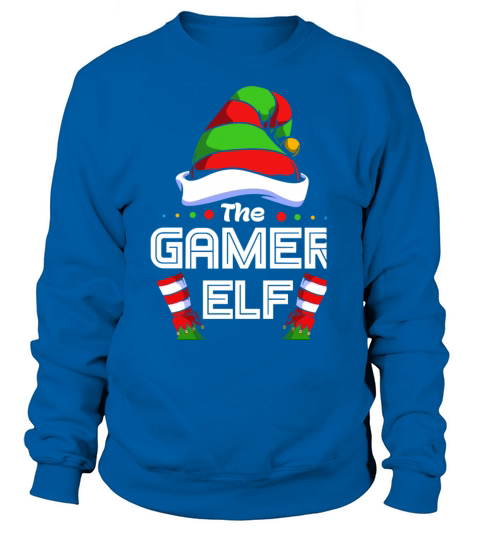 Elf Family Matching Christmas Office Gamer Elf Cla Women's Sweatshirt
