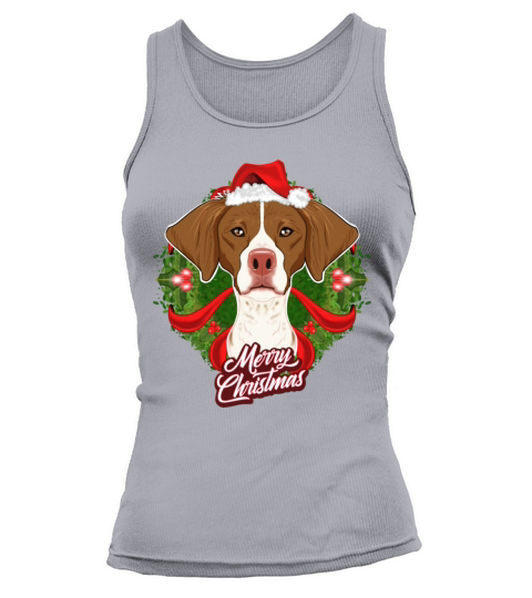 Brittany Lover I Merry Christmas Brittany Women's Tank Top