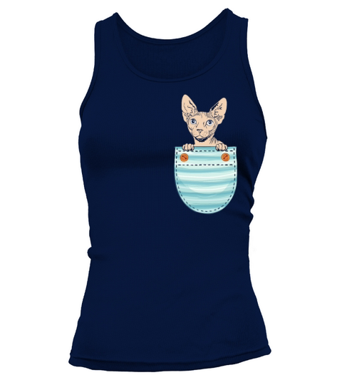 Cute Sphynx Cat Owner Feline Lover Hairless Kitty Women's Tank Top