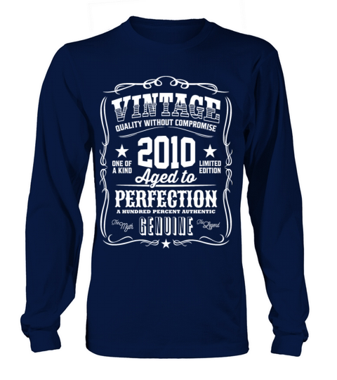 Vintage 2010 Aged to Perfection Women's Long Sleeve