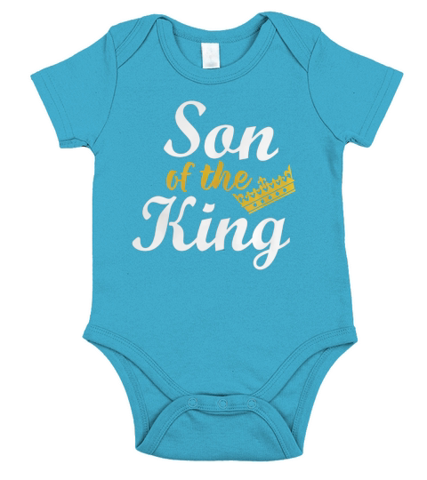 Son of the King T-Shirt_2 Short Sleeve Baby One-Piece