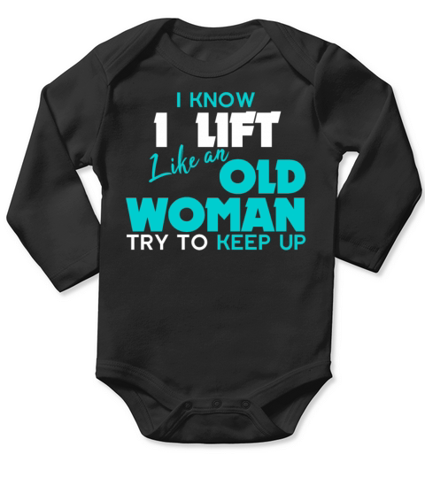 Weightlifting workout fitness bench press gift Long Sleeve Baby One-Piece