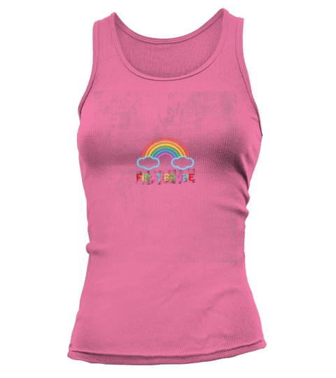 First Grade With Rainbow Funny Vintage Women's Tank Top