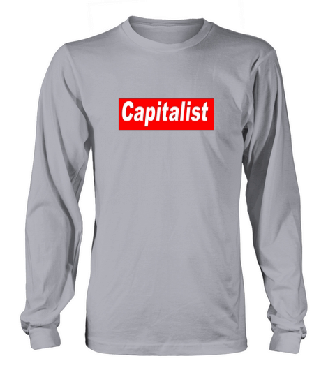 Capitalist Box Logo Women's Long Sleeve