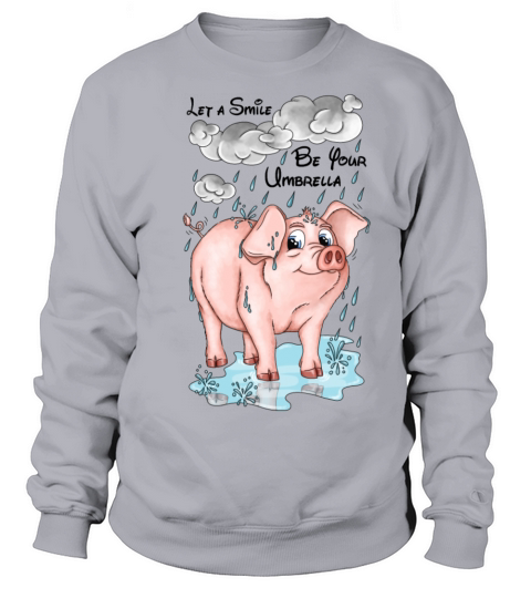 Pig and bad weather Women's Sweatshirt