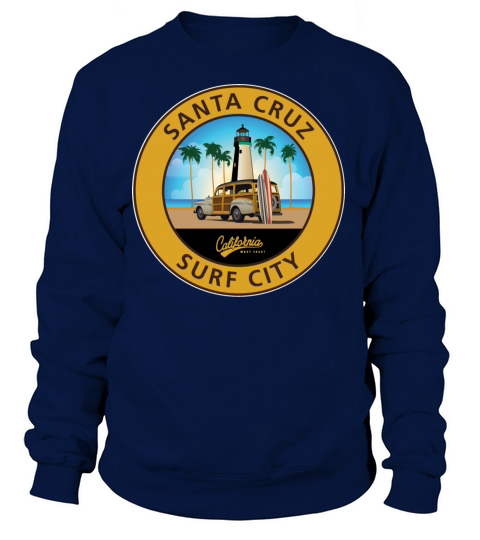 Santa Cruz Surf City Woodie Women's Sweatshirt
