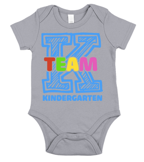 team kindergarten tecaher for men and women nerd Short Sleeve Baby One-Piece