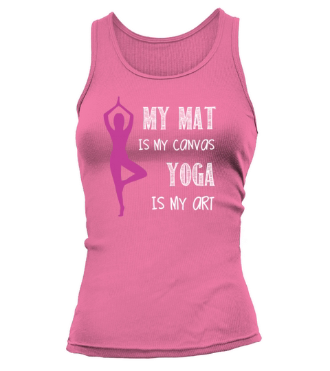 Yoga is my art - My mat is my canvas Women's Tank Top