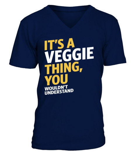 Veggie Thing Men's V-Neck T-shirt