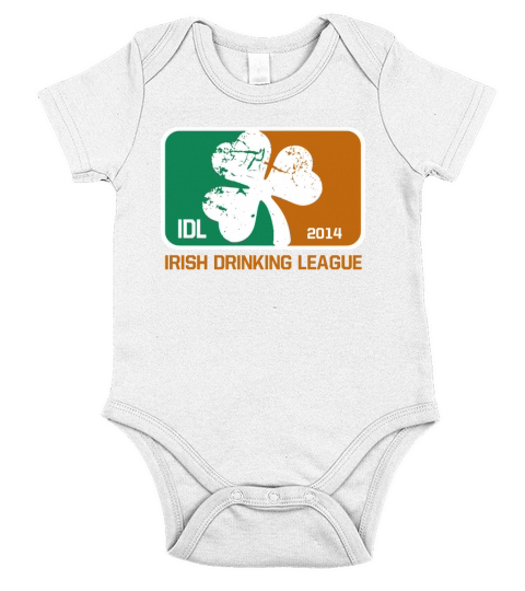 Saint Patricks Day Personalized Custom Design Template Short Sleeve Baby One-Piece