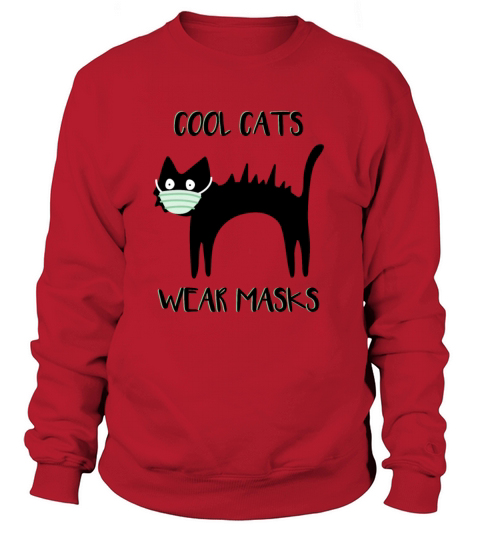 COOL CATS WEAR MASKS Women's Sweatshirt