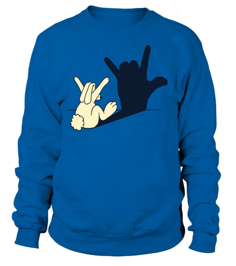 Rabbit Hand Shadow Women's Sweatshirt