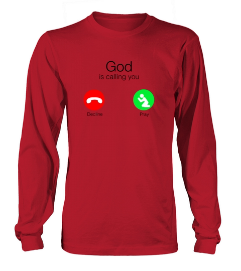 God is calling you Women's Long Sleeve