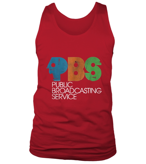 PBS Vintage Logo Distressed Tank Top Unisex