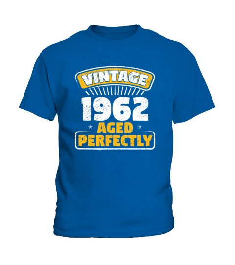 Vintage 1962 Aged Perfectly Birthday Gift Kids T-Shirt
