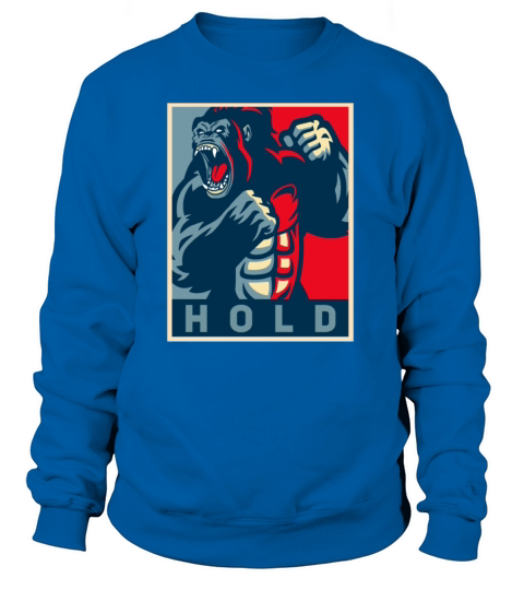 Retro Hold Ape Together Strong GME Gorilla Rocket Women's Sweatshirt