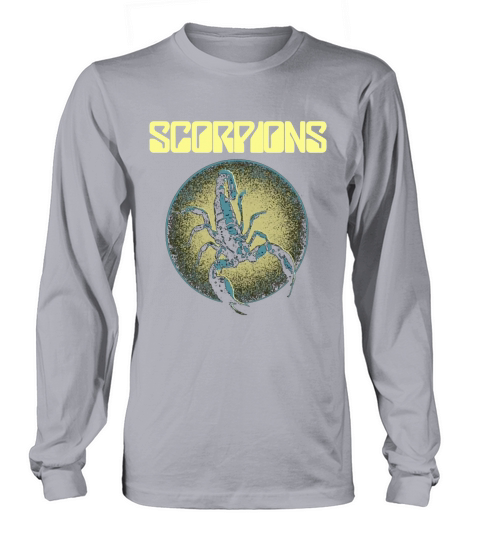 Scorpions Band Tshirt Long sleeved Unisex