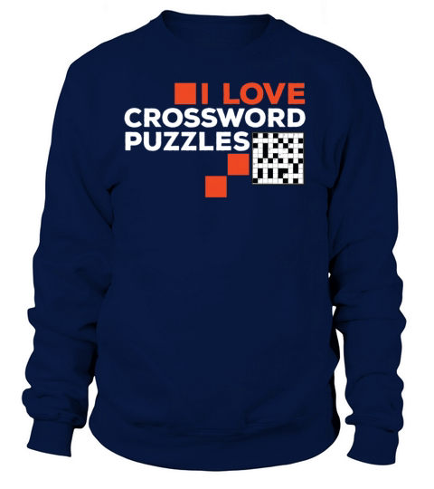 Crossword puzzles - I love Crossword puzzles Women's Sweatshirt