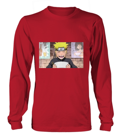 Naruto Shippuden Naruto Ramen Long sleeved Unisex