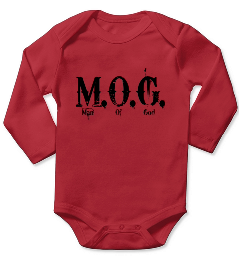 Man Of God Black - Mens Premium T-Shirt Long Sleeve Baby One-Piece