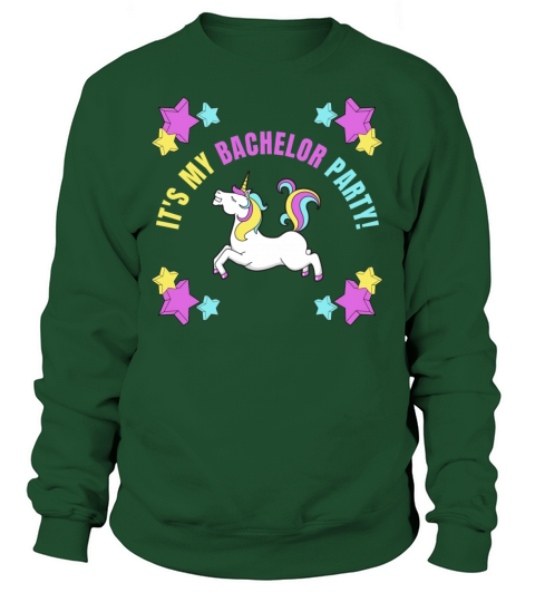 Its My Bachelor Party Unicorn Men's Sweatshirt