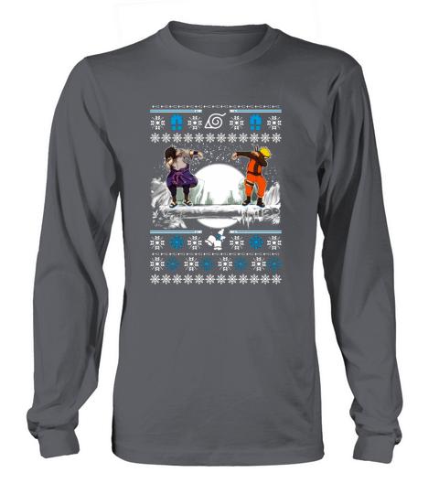 NARUTO SASUKE DAB UGLY CHRISTMAS Long sleeved Unisex
