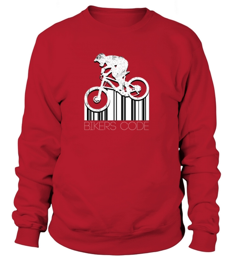 Bikers Code QR Scan Bike Motobike Motocross Biker Women's Sweatshirt
