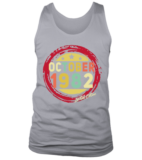 Born October 1982 Vintage Gift Men's Tank Top