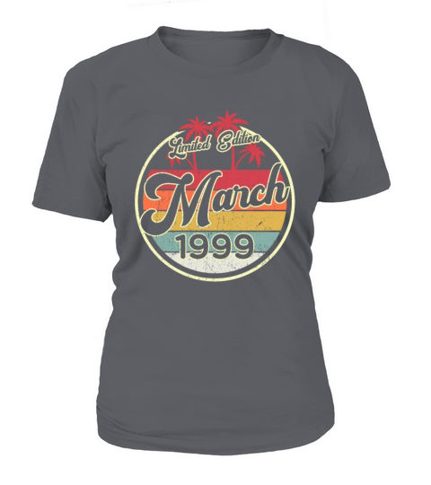 Vintage 80s March 1999 21st Birthday Gift Idea Women's T-Shirt
