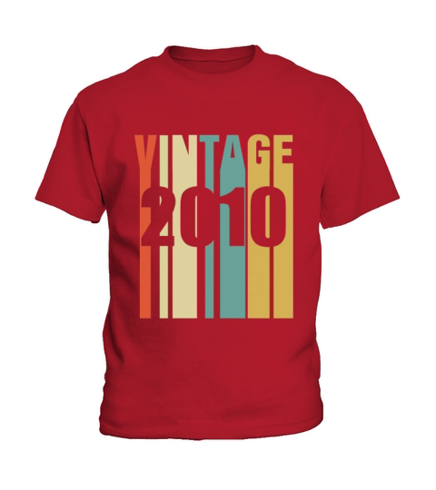 Vintage 2010 Retro Kids T-Shirt