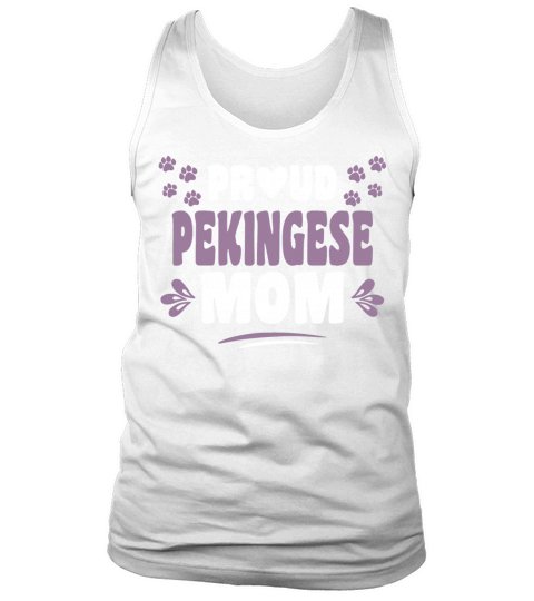 Cool Unique Cute Sweet Proud Pekingese Mom Owner Men's Tank Top