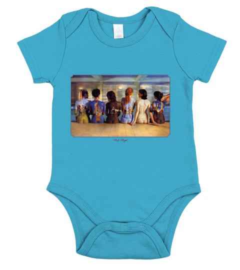 Old Glory Pink Floyd Back Catalogue Short Sleeve Baby One-Piece