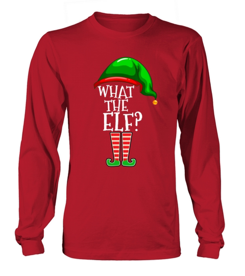 What The Elf Group Matching Family Christmas Gift Women's Long Sleeve