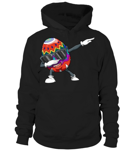 Easter Easter egg dabbing winning pose for a Hoodie Unisex