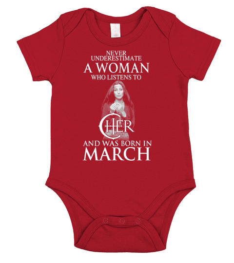 A Woman Who Listens To Cher And Was Born In June Short Sleeve Baby One-Piece