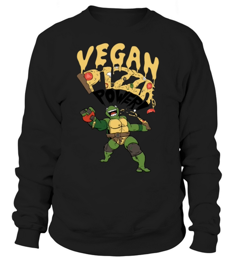 Vegan Pizza Power Women's Sweatshirt