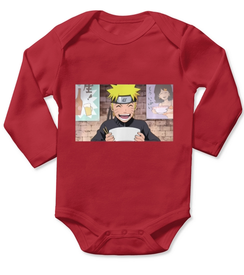 Naruto Shippuden Naruto Ramen Long Sleeve Baby One-Piece
