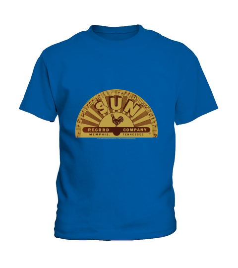 Sun Records Company Sunrise Logo Classic Music Kids T-Shirt