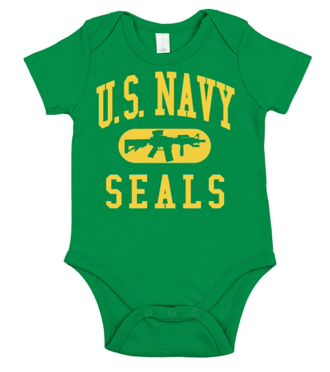 US Navy SEALS Short Sleeve Baby One-Piece