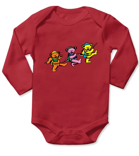 lebron grateful dead Long Sleeve Baby One-Piece