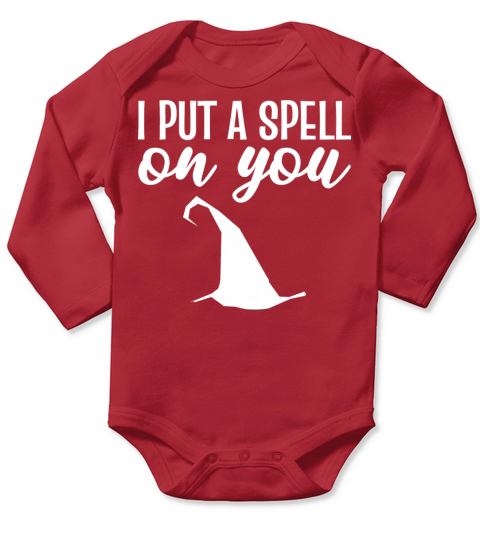 I put spell Good Witch Gift Long Sleeve Baby One-Piece