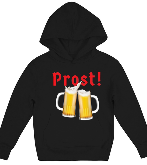 German Beer Gift Oktoberfest Prost Beer Mug Stein Kids Hoodie