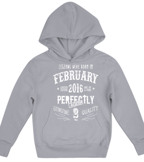 Legends February 2016 2 Years Perfect Kids Hoodie