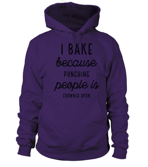 Funny I Bake Because Women's Hoodie