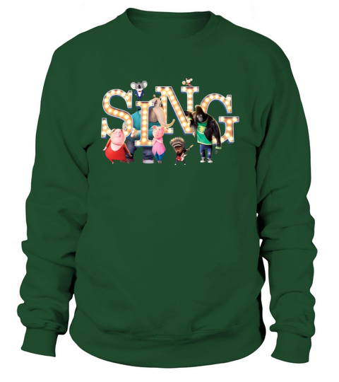 SING MOVIE PICTURE STYLE Sweatshirt Unisex