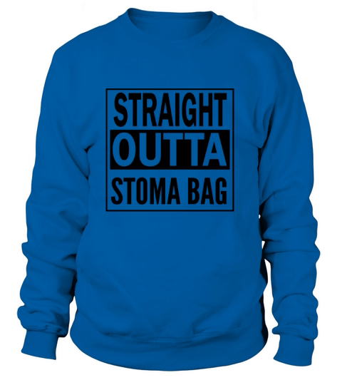 Ostomy Survivor Straight Outta Stoma Bag Colon Women's Sweatshirt