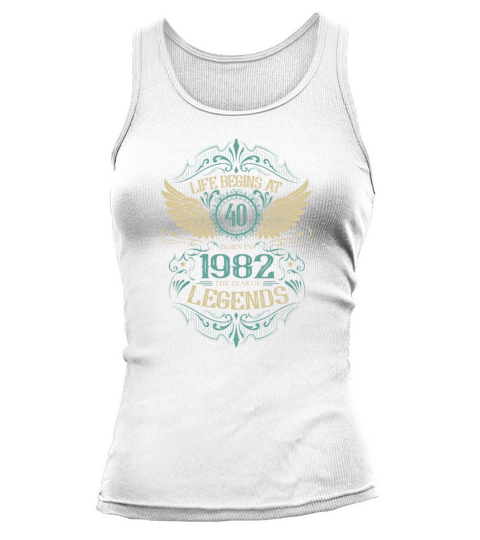 40th birthday vintage 1982 grand piano Women's Tank Top