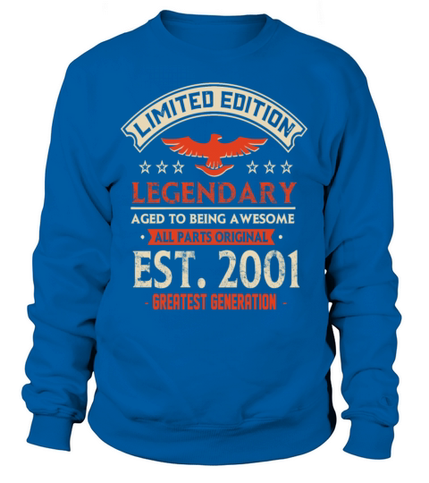 Limited Edition Legendary Est 2001 Men's Sweatshirt