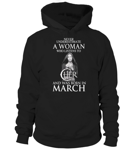 A Woman Who Listens To Cher And Was Born In June Hoodie Unisex